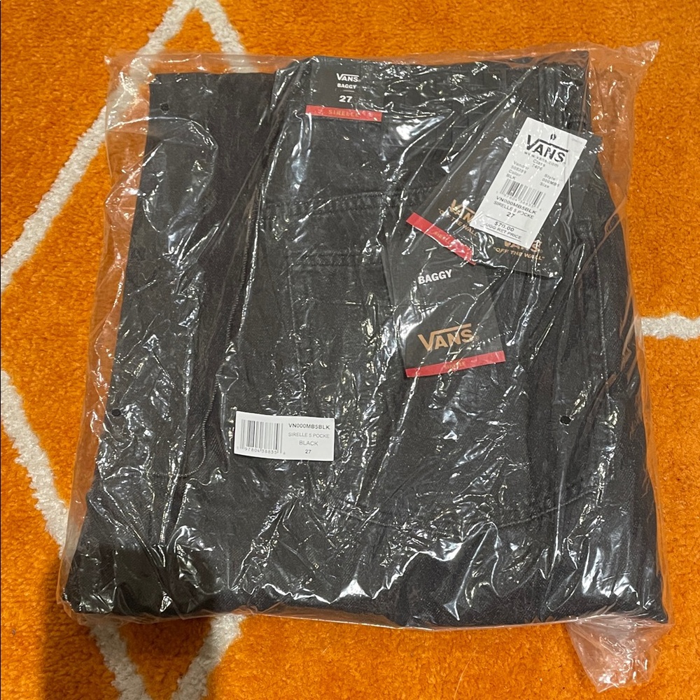 Vans Black Relaxed Fit Jeans